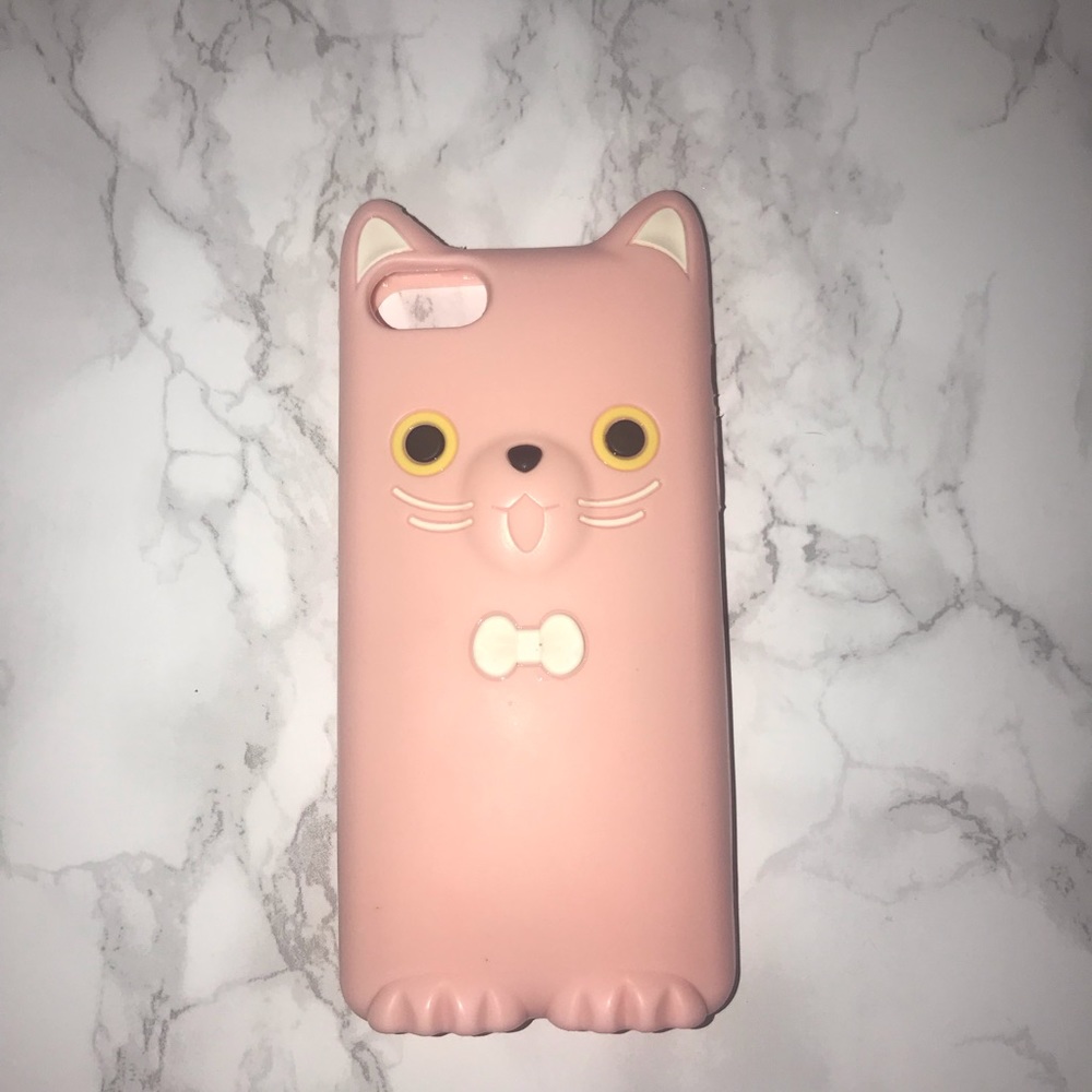 Pink Cat iPhone 5 case